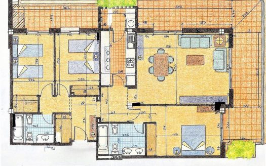 Apartamento de 3 dormitorios en Puerto Banus