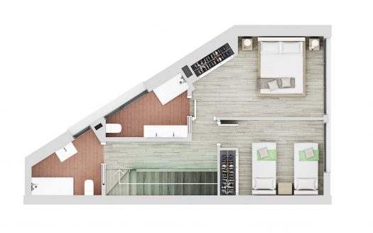 2 bedrooms Townhouse in Le Mirage