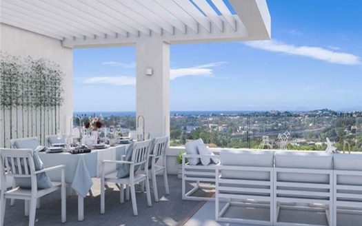 Ático de 3 dormitorios en Benahavis