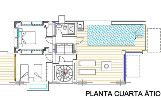 Ático de 4 dormitorios en Nueva Milla de Oro