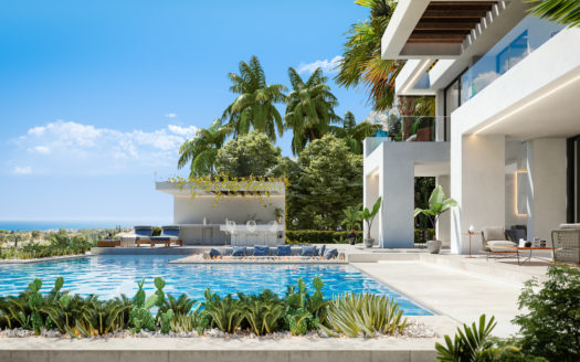 Villa de 4 dormitorios en Nueva Milla de Oro