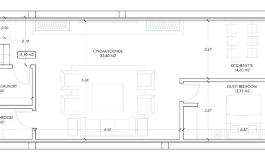 Villa de 4 dormitorios en Nueva Milla de Oro