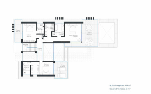 Villa de 4 dormitorios en Cancelada