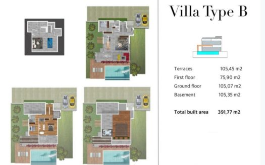 Villa de 3 dormitorios en  Mijas