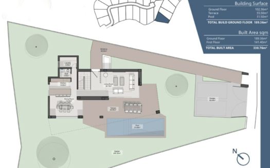 Villa de 3 dormitorios en Nueva Milla de Oro