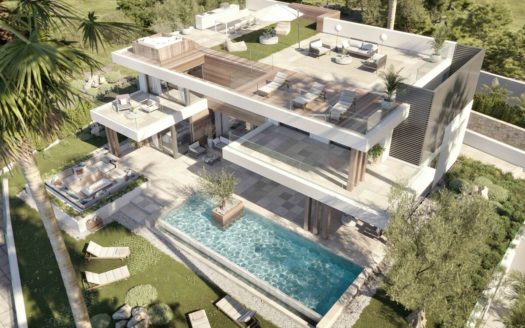 Villa de 4 dormitorios en Nueva Milla de Oro