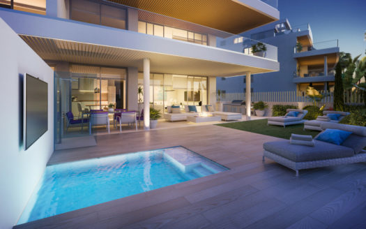 Apartamento de 4 dormitorios en  Mijas