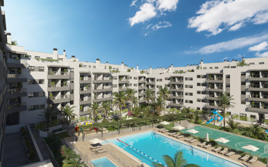 Ático de 3 dormitorios en Las Lagunas de Mijas